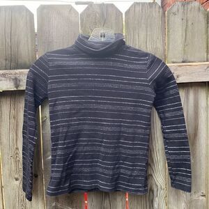 Basic Editions striped turtleneck sz. 7-8